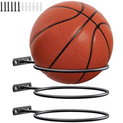 Ball Holder Wall Mount, 3 Pack Ball Storage