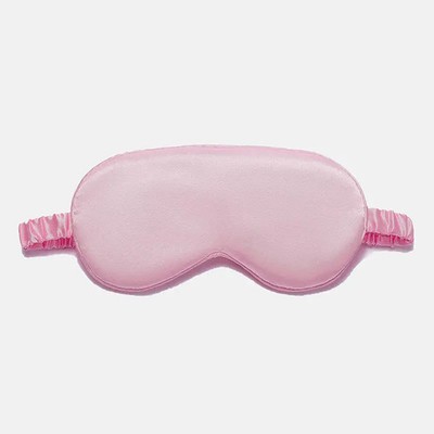 Imitated Silk Eye Patch Shading Sleep Eye Mask Travel Eyepatch Relax Eyeshade He