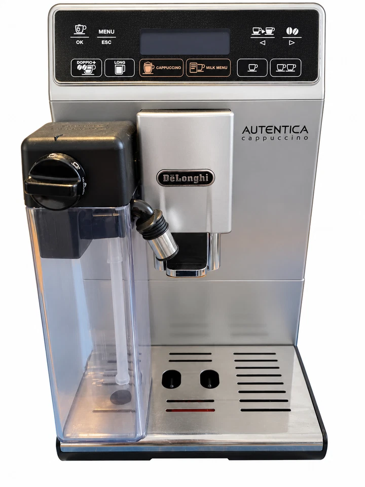 De'Longhi Autentica Cappuccino ETAM 29.660.SB Kaffeevollautomat Silber + OVP, Foto 2 von 3