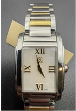 ESQ By MOVADO Swiss Two Tone Stainless Steel Kingston Watch - EUC