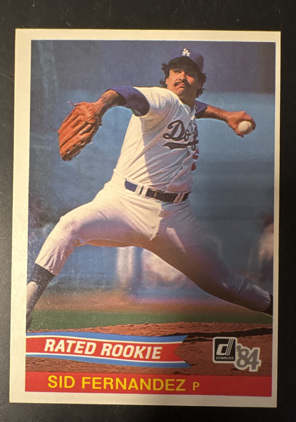 1984 Donruss - Rated Rookie Sid Fernandez #44 (RC)