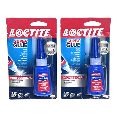 2 Packs Loctite 1365882 Bottle 20g Liquid Professional Super Glue, 40g Total