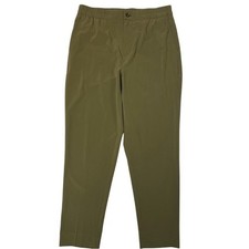 Banana Republic Women's Airstretch Lightweight Olive Green Pants Size S