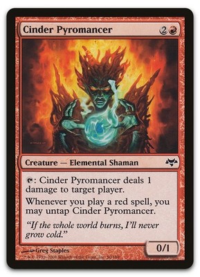 Cinder Pyromancer #50 (NM) Eventide EVE Magic MTG