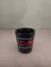 National Hot Rod Association ceramic  souvenir shot glass 