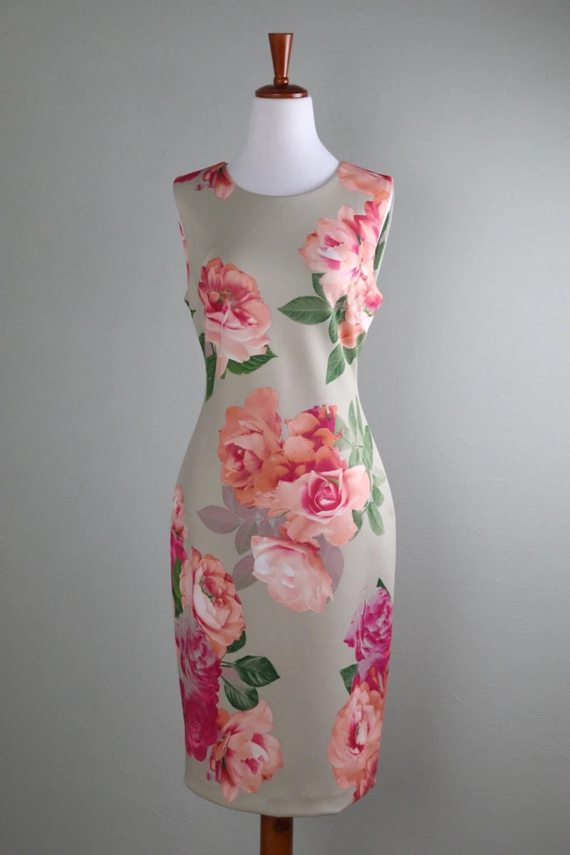 Calvin Klein Floral Sleeveless Sheath Dresses for Women for sale | eBay