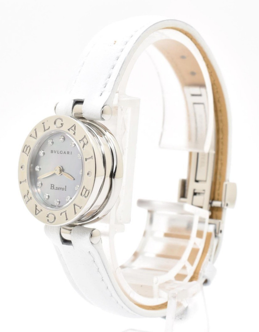 [MINT w/Box] BVLGARI B-zero1 BZ22S Shell Dial White MOP Quartz Ladies Watch image 3