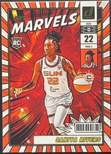 2025 Panini Donruss WNBA Saniya Rivers Net Marvels #5 Press Proof Rookie RC Sun