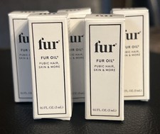 5x fur Ingrown Concentrate .1 oz each travel size  