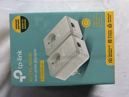 TP-Link AV600 Powerline Adapter Wi-Fi Kit TL-PA4015P kit - EU PLUG