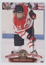 2010 Upper Deck World of Sports Brigette Lacquette #172 1z4