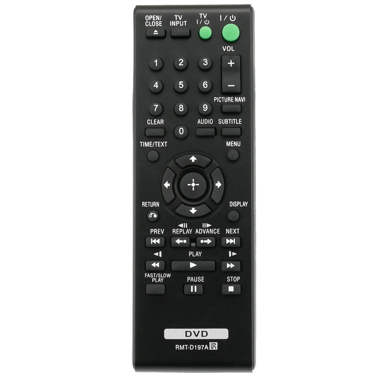 Control Fit For Sony Dvd Player Dvp-sr510h Dvp-sr210p
