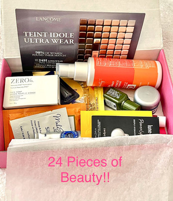 Pink Beauty Box With Nice Items and Good Variety PLUS  Free Items Too!!