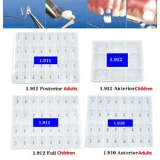 Dental Resin Preformed Crown Temporary Transparent For Anterior/Posterior/Full
