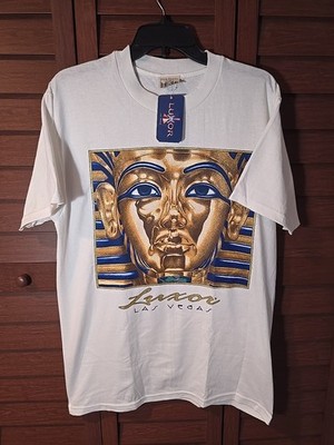 Vintage Pyramid Creations Luxor Las Vegas King Tut T-Shirt Size Medium New NWT