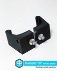 PORTA TARGA PIAGGIO SI SENZA FORI SUPPORTO STAFFA 1a Serie Parafango metallo