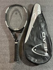 Head Liquidmetal 8 Tennis Racquet S8 112 Sq.In. 4 1/2" -4 Grip With Case Black