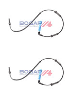 2X Bogap ABS-SENSOR Raddrehzal Hinten Links+Rechts Passend FüR BMW 5 6