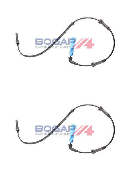2X Bogap ABS-SENSOR Raddrehzal Hinten Links+Rechts Passend FüR BMW 5 6-image