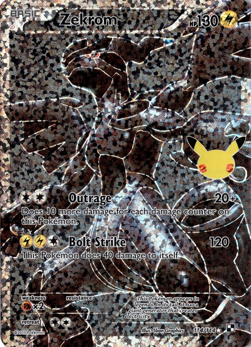 Zekrom 114/114 Celebrations: Classic Collection for sale | eBay