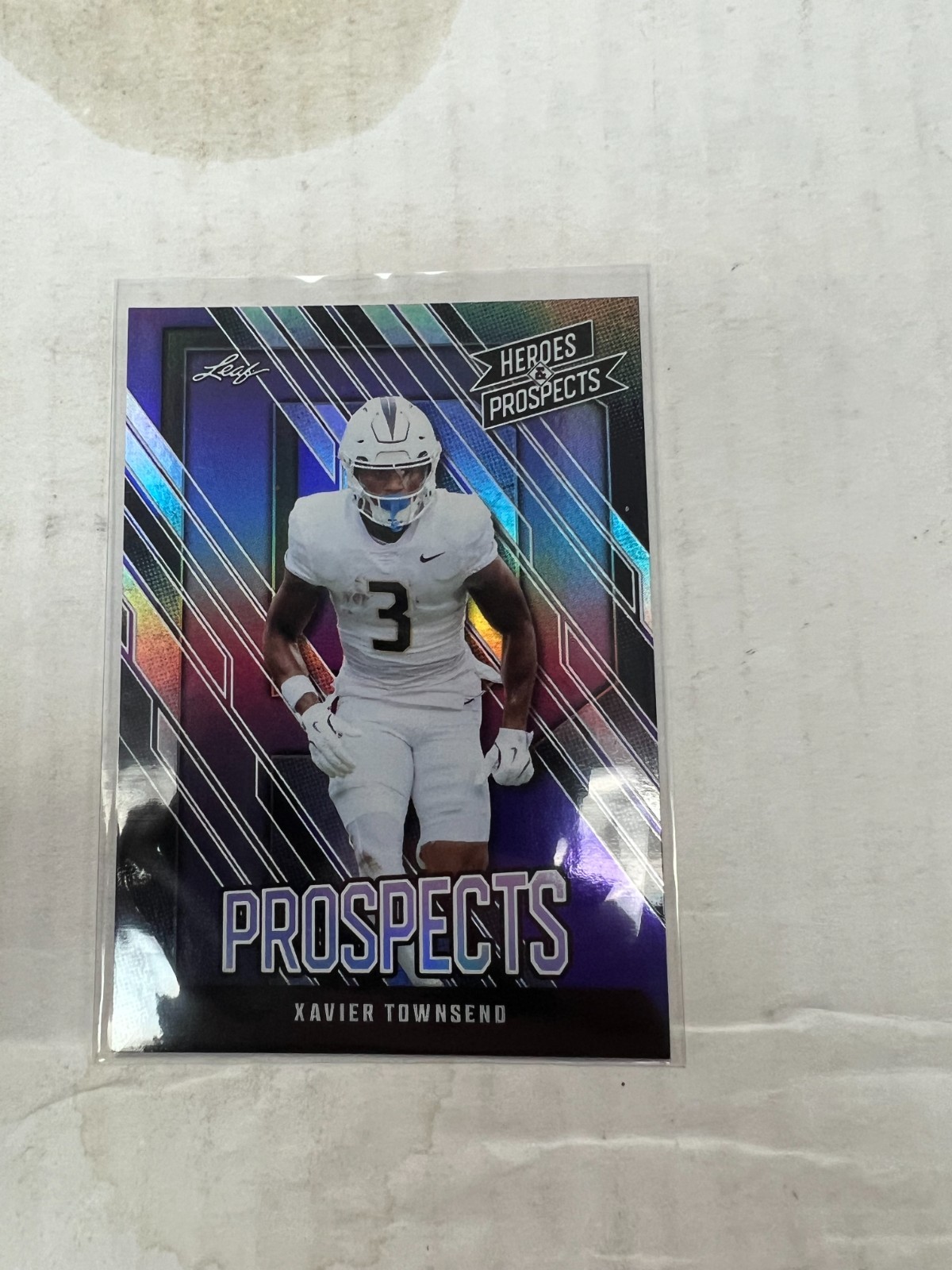 Xavier Townsend 2024 Leaf Heroes & Prospects Purple #133 #32/49 NrMt