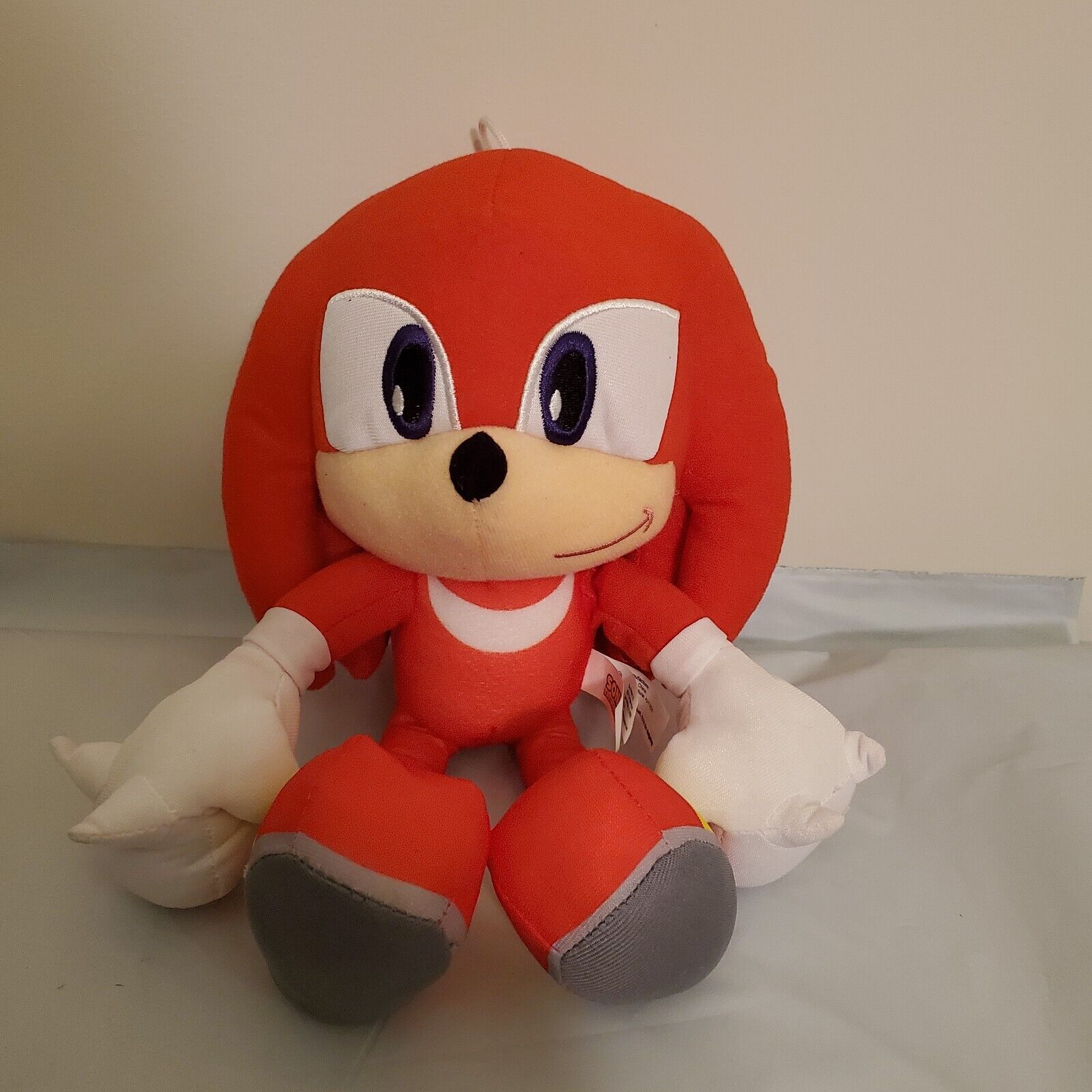 Conjunto Infantil Fantasia Knuckles Vermelha Amigo do Sonic