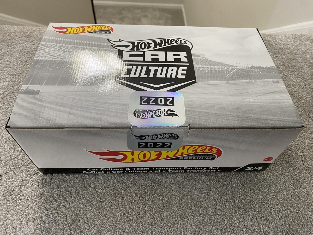 Hot Wheels Car Culture & Team Transport Factory Set: 2/4 (BOX ONLY