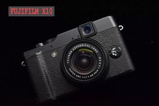 Fuji Fujifilm X10 Black Compact Digital Camera 12.0MP 4x Zoom Lens Black