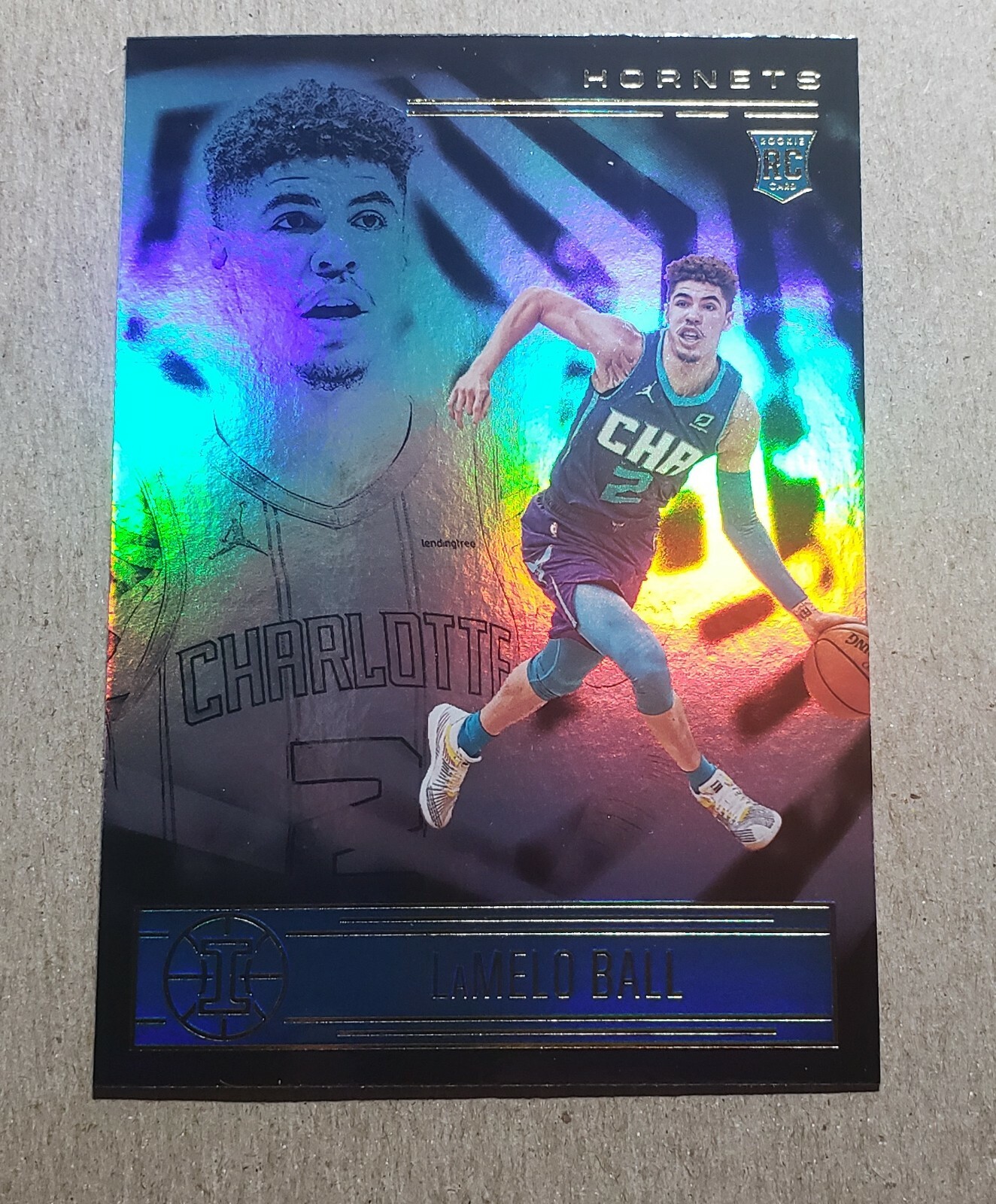 2020-21 Panini Illusions LaMelo Ball Rookie #151 Charlotte Hornets RC