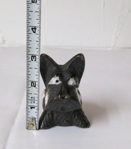 Scottish Terrier Scottie Dog Coin Bank Piggy Bank Marked Japan Vintage - Picture 5 of 8