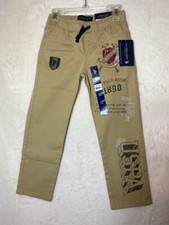 U.S. Polo Assn 5 Pocket Jogger Pants Boy's Size XS 4-5 CUTE COMFY