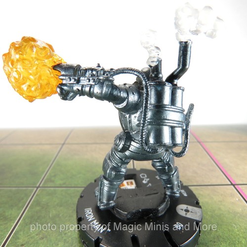 Secret Wars Battleworld ~ IRON MAN #038 HeroClix rare miniature w/card - Picture 2 of 3
