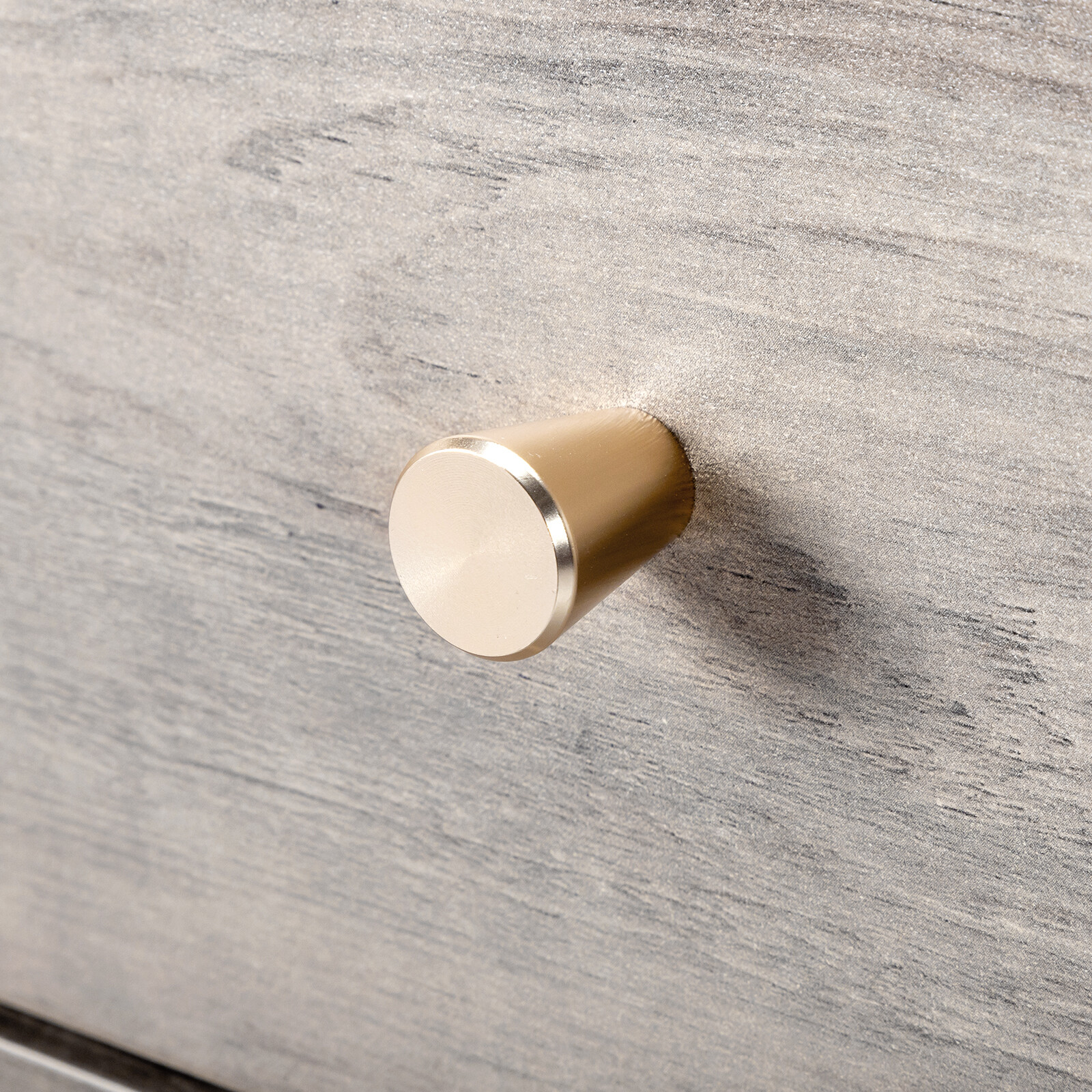 6 Drawer Chest Modern Chest of Drawers Wide Dresser Bedroom Storage Cabinet,Gray