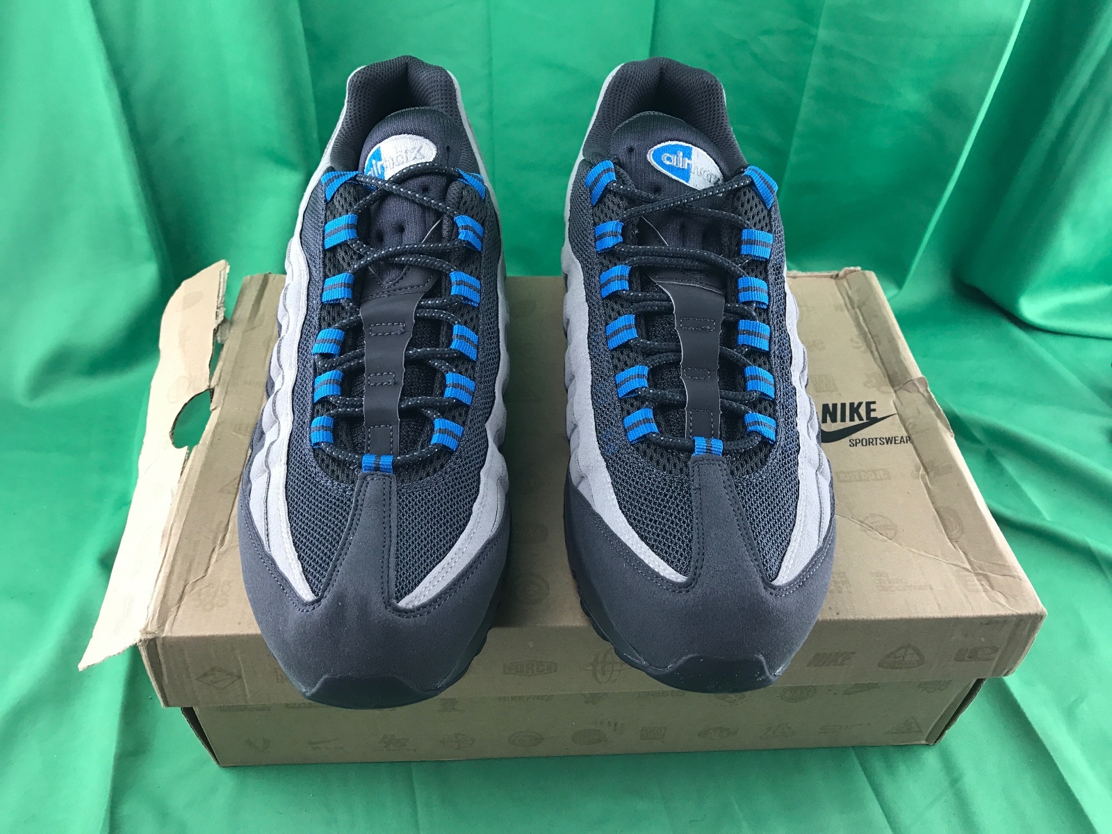 grey nike air max 95 mens