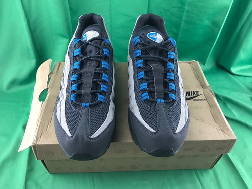 grey blue air max 95