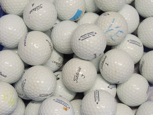50 TITLEIST TOUR SPEED GOLFBÄLLE - GRADE B - LAKEBALLS - GOLFBÄLLE - Bild 2 von 2