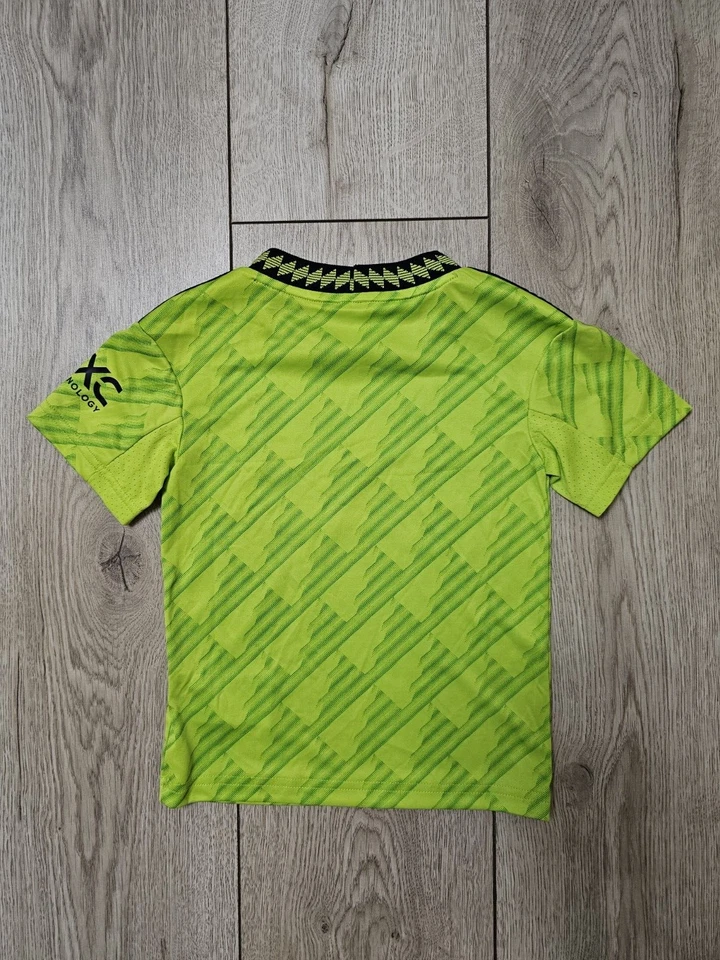 CAMISETA FUTBOL MANCHESTER UNITED 2022 2023 TERCERA NIÑO 2-3Y 98cm ADIDAS Foto 2 de 4