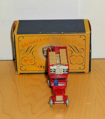 Matchbox MODELS OF YESTERYEAR Y2-1.19a 1911 Matchbox MODELS OF YESTERYEAR Y2-1.19a 1911