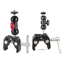 CAMVATE Super Clamp w/ 1/4"-20 Articulating Magic Arm Mount For Flash Light