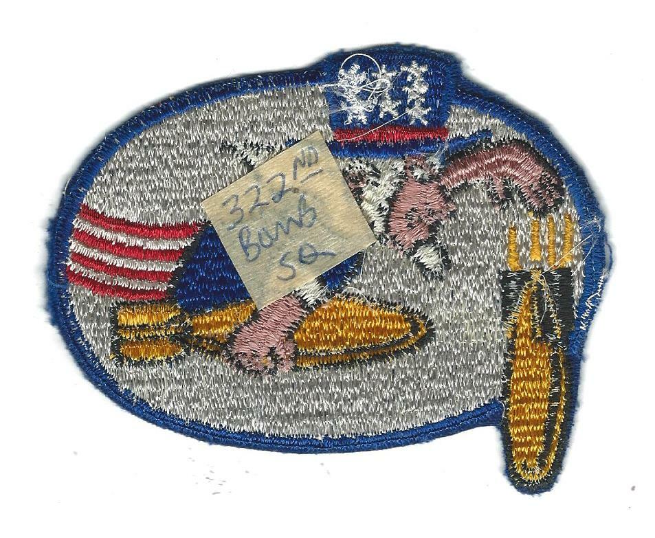 60's 322nd BOMB SQUADRON 'WE SERVE BEST
