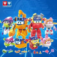 Super Wings Super Power Transformer Robot Action Figure Toy Official Gift