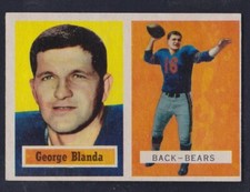 1957 TOPPS  # 31 GEORGE BLANDA   VB471