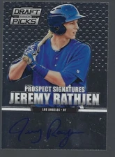 2013 Panini Prizm Perennial Draft Picks Prospect Signatures #81 Jeremy Rathjen 