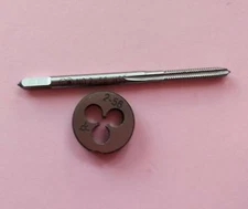 1set HSS 3/16-28 UN Right Hand Tap and Die Metric Thread Threading Tool