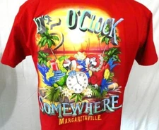 Jimmy Buffett's Margaritaville Red XL T-Shirt Las Vegas Cotton