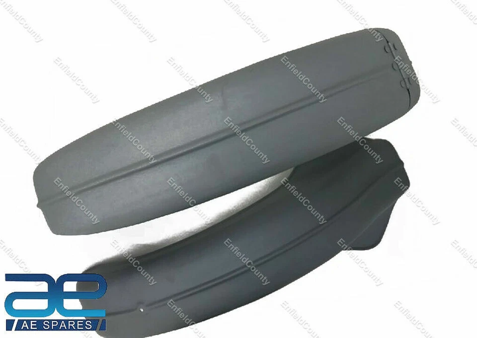 Guardabarros delantero y trasero de acero crudo para motos Ariel VB600cc Foto 2 de 4