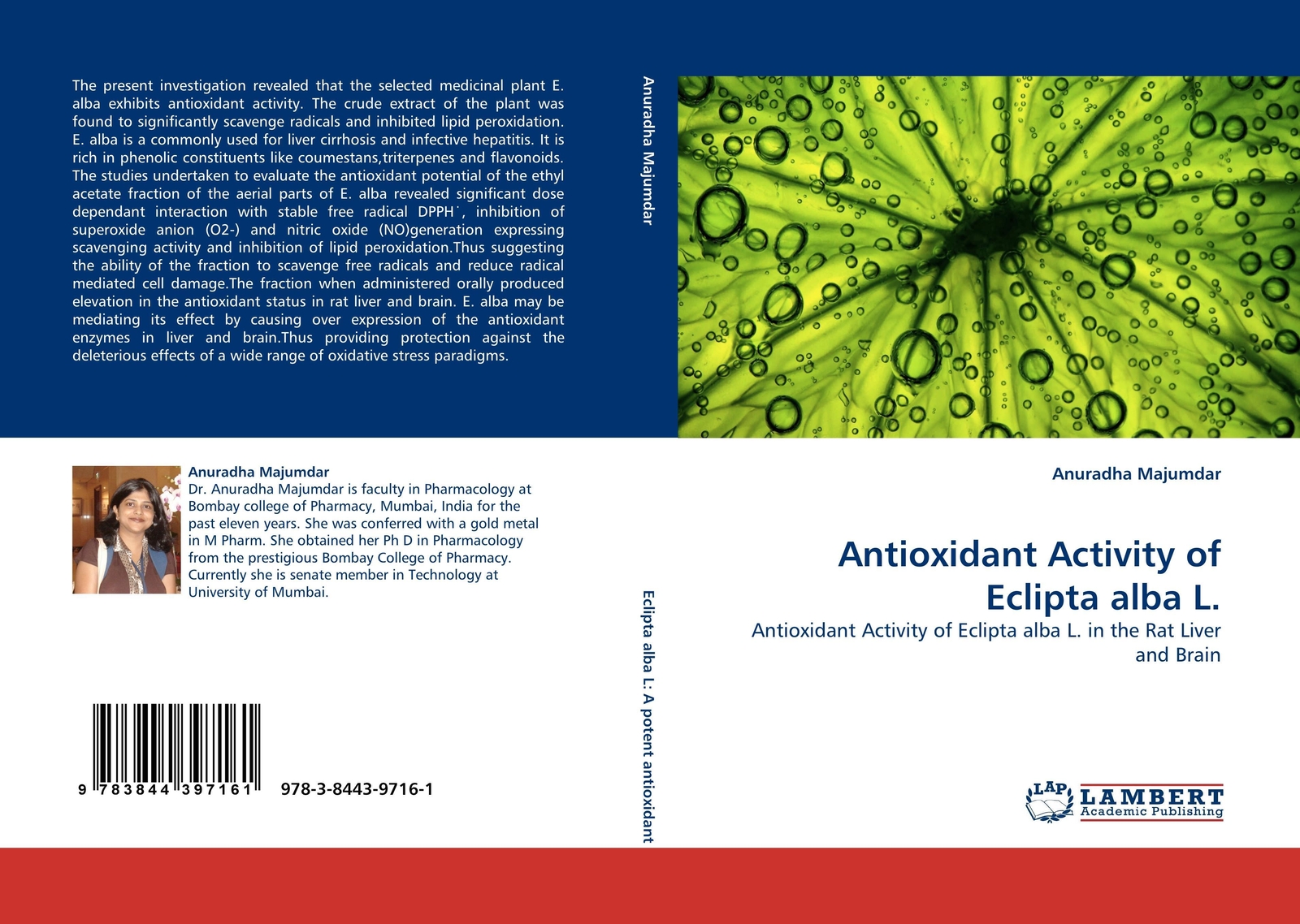 Thumbnail - Antioxidant Activity Of Eclipta Alba L. | Anuradha Majumdar | Englisch