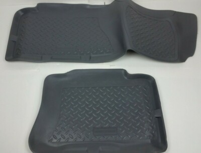 04 05 Chevy Avalanche Cadillac Escalade EXT 2nd row floor mat Husky Liners GRAY
