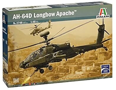 ITALERI, Hélicopyère AH-64D Apache Longbow à assembler et à peindre, échelle ... - Photo 9/9