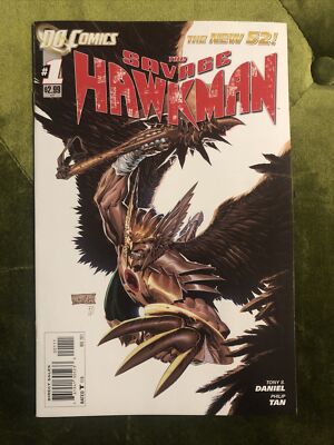  The Savage Hawkman  #1 (2011 DC) The New 52 Tony S. Daniel Philip Tan VF